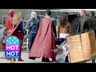 Elseworlds Exclusive - Supergirl, The Flash, Arrow: Brainiac Crossover