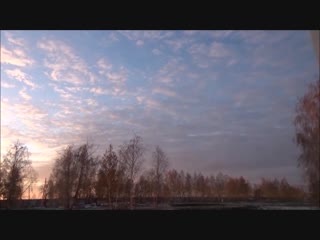 Очень красивые облака! От рассвета до Заката! Красивое видео!