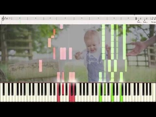 Первые шаги (Топ... Топ...) - музыка С. Пожлакова (Ноты и Видеоурок для фортепиано) (piano cover)