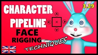 CHARAKTER PIPELINE | Cinema 4D Rigging | Face Rigging Techniques 3.29