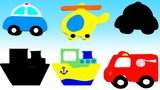 Cars & Fire Trucks Vehicles Sounds Games Wrong Wooden Slots Vehicles Fun Learning Videos For Toddler