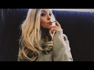 Smoking Barbie | Smoke Fetish with Blonde