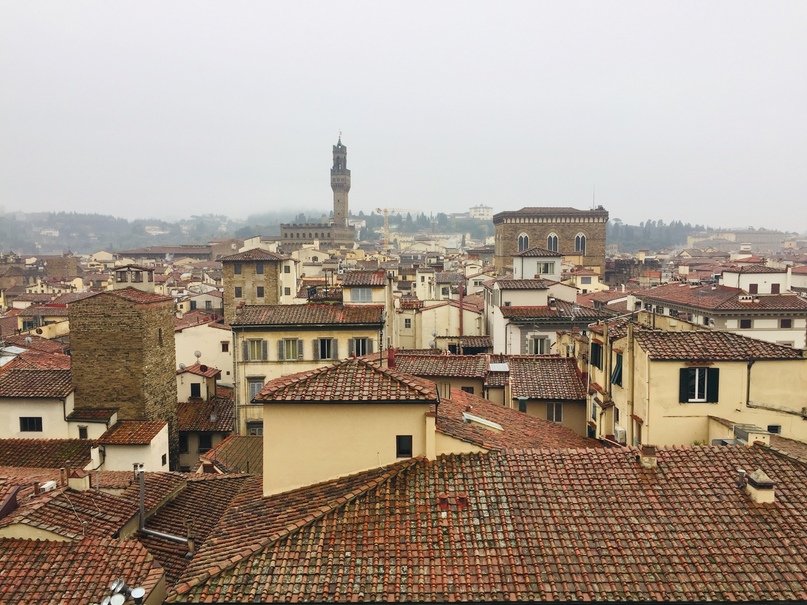 Приключения во Флоренции. Вид с башни Campanile de Giotto.