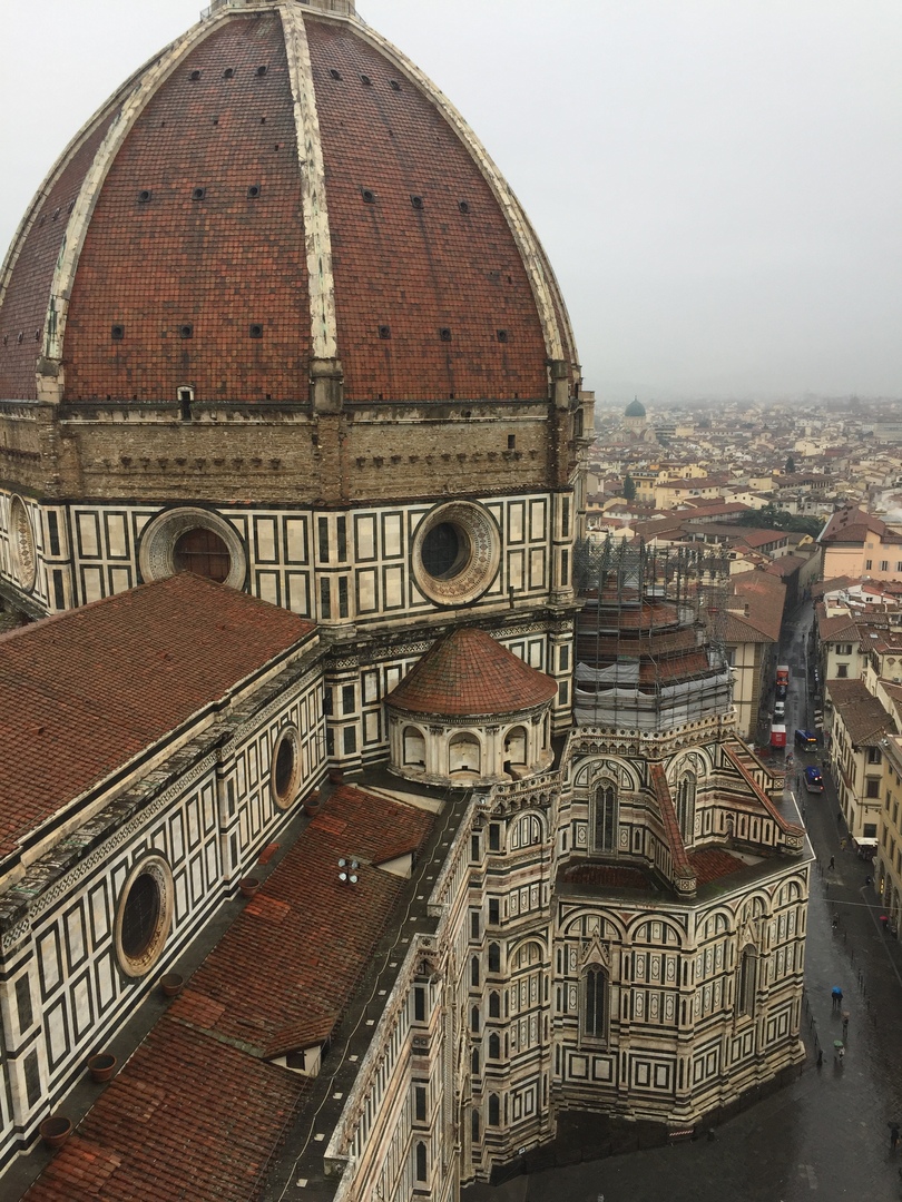 Приключения во Флоренции. Вид с башни Campanile de Giotto.