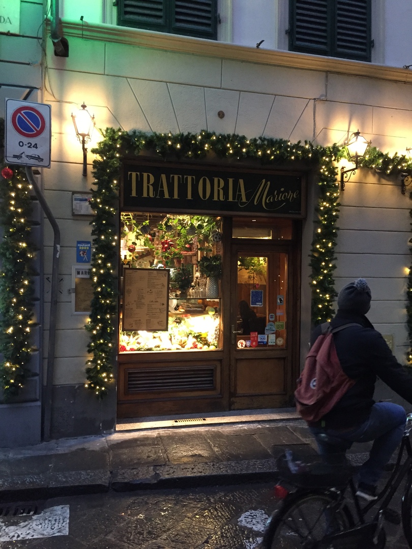 Приключения во Флоренции. Trattoria Marione