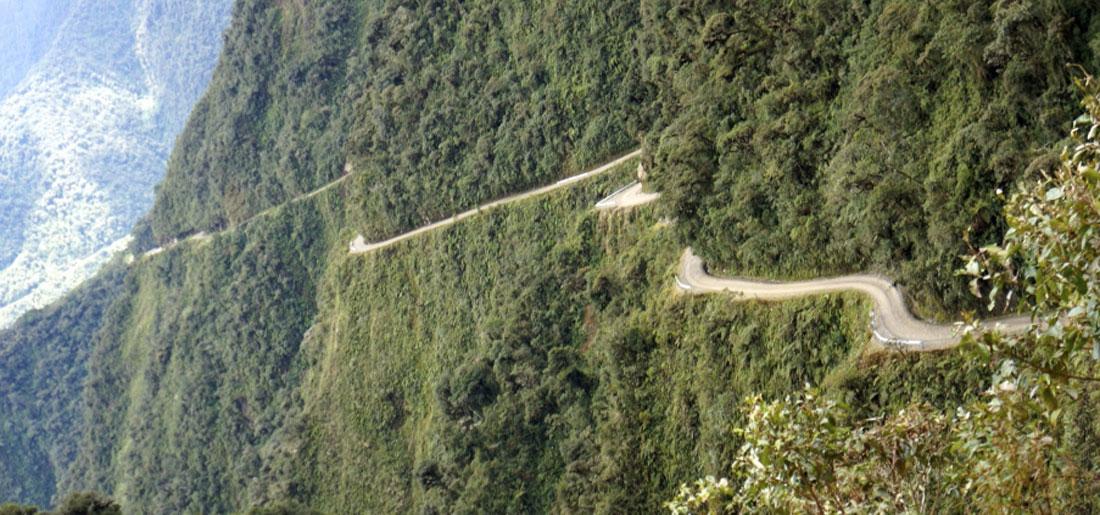 Дорога смерти в Боливии