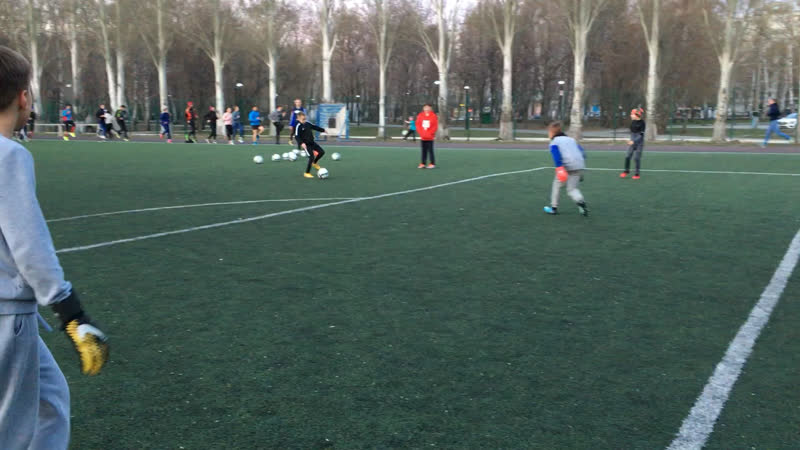 Тренировка в Парк Гагарина⚽️
