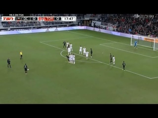 Wayne Rooney Incredible Free Kick Goal 17/10/2018