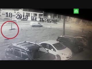 Момент ДТП с солистом «Поющих гитар» попал на видео