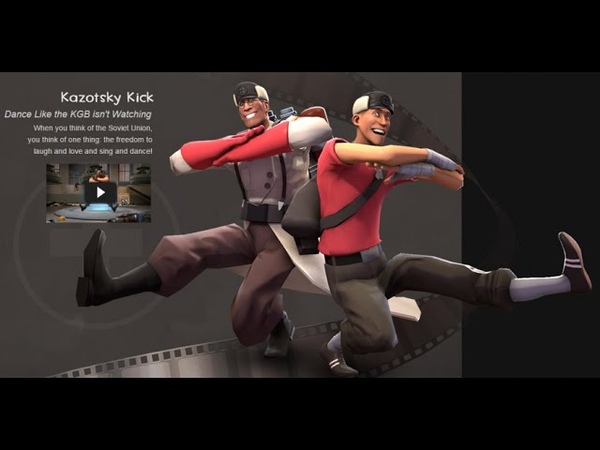 TF2 All Kazotsky Kick Animations