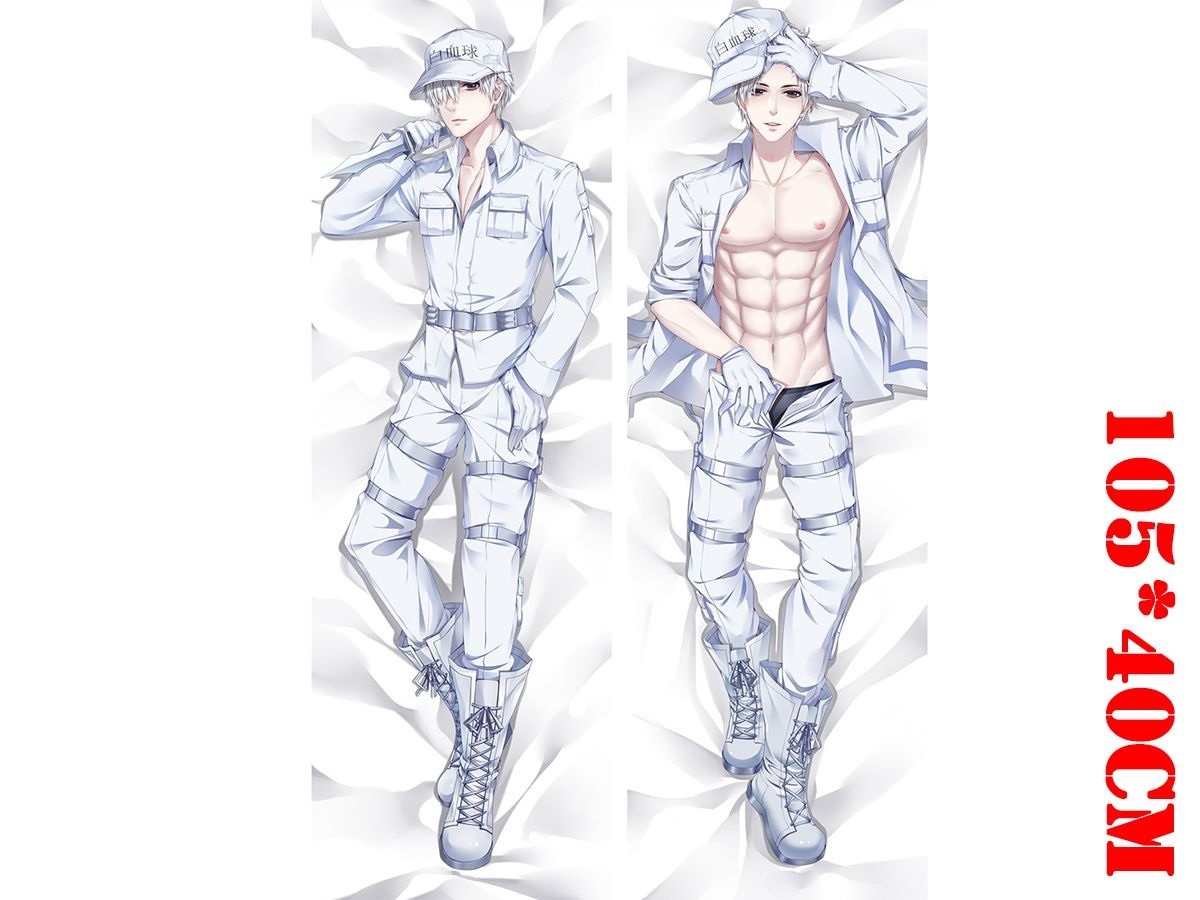 Дакимакура белая без рисунка