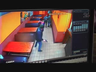 Пьяная драка со стрельбой в баре. Казань, 18.11.2018