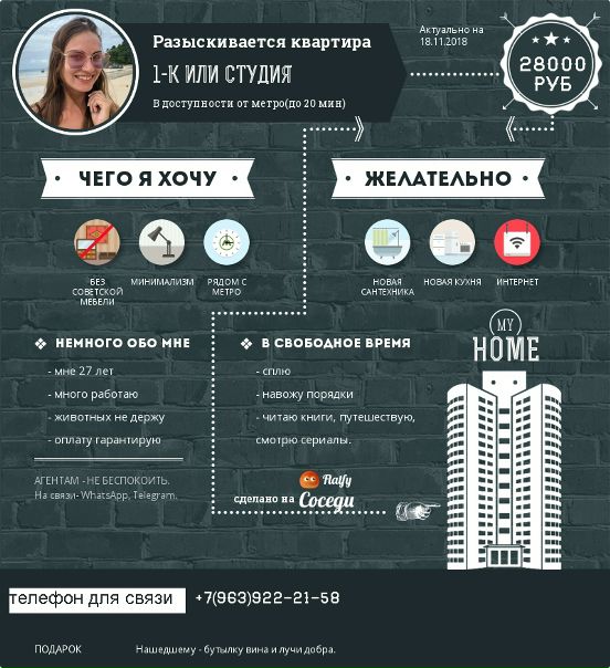 Сниму квартиру. Строго от собственника, агентов не беспокоить.<br>В приоритете СВАО и САО<br> Стопская - фото Фото: Сниму квартиру. Строго от собственника, агентов не беспокоить.<br>В приоритете СВАО и САО<br> Стопская