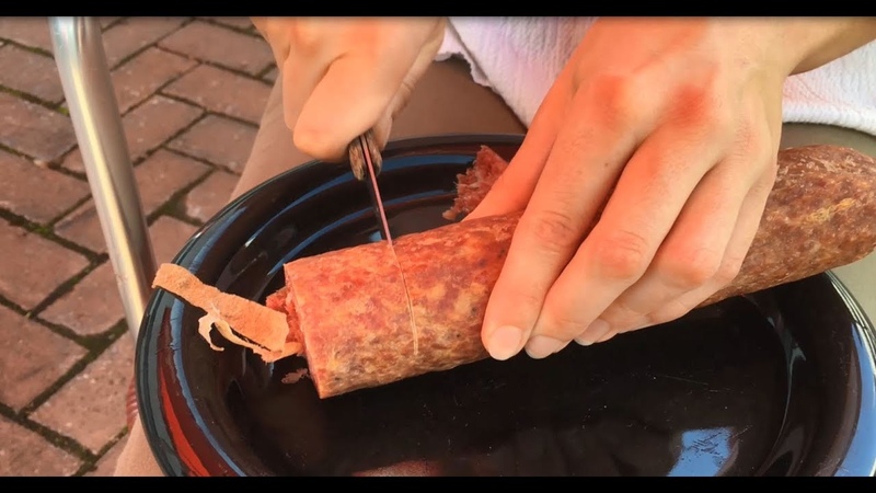 Ahle Wurscht essen