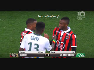 Nice vs Saint Etienne 1-1