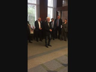 Выступление академика Молодина В.И. на открытие выставки
