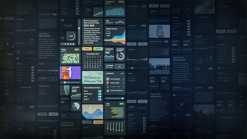 Clay UIUX Design Reel 2018