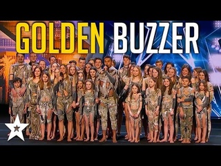 Sensational Dance Crew Get Tyra Banks GOLDEN BUZZER on America's Got Talent | Got Talent Global