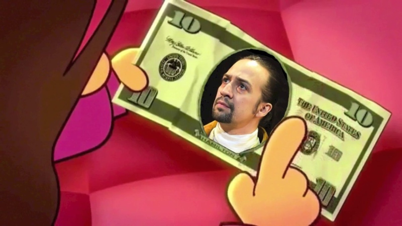 Mabels crush on $10 bill guy
