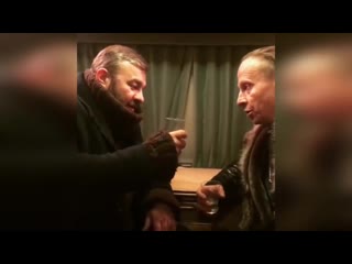 Москва, 28 марта, 2019 Охлобыстин и Пореченков за Зеленского! Крым наш, всё наше