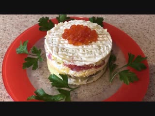 Оливье по царски! Ну очень вкусно!