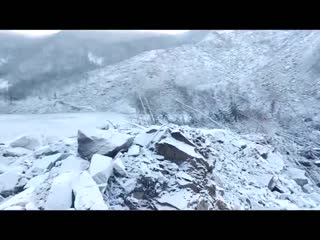 Последствия падения метеорита в Хабаровском Крае.