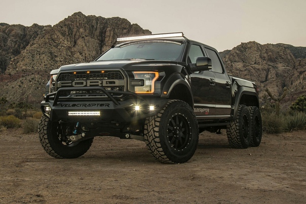 Очень редкие : Hennessey VelociRaptor 6x6 Двигатель: 3.5 V6 EcoBoost Мощность: 605 л.с. Крутящий момент: 843 Нм Разгон до 60 миль/ч: 4.9 сек Тираж: 50 экземпляровСтоимость: $349,000