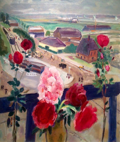 Ян Слёйтерс (Jan Sluijters, 17 декабря 1881-1957, Нидерланды) В разные периода своего творчества Слёйтерс испытал влияние неоимпрессионизма, затем Винсента ван Гога, Поля Гогена и Анри Матисса.