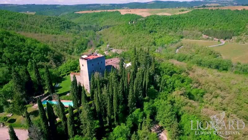 Castle of Chianti, Tuscany, Siena