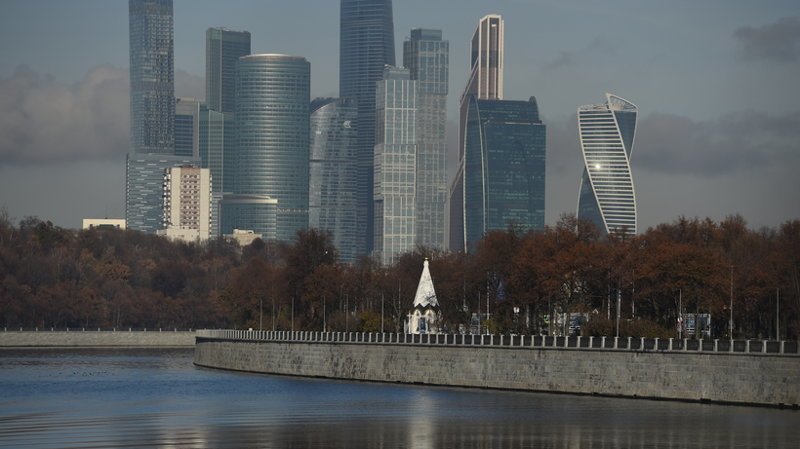 Все башни Москва-Сити.