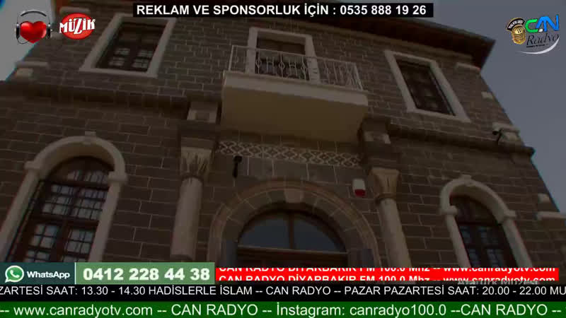Can Radyo - live via Restream.io