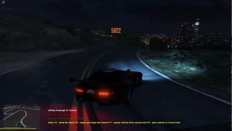 DRIFT IN GTA 5 RAGE MP