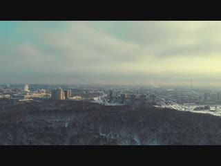 Санкт-Петербург, Удельный парк, Полёт на DJI Mavic Air. (27.01.2019)