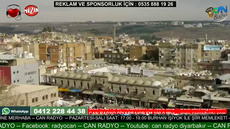 Can Radyo - live via Restream.io
