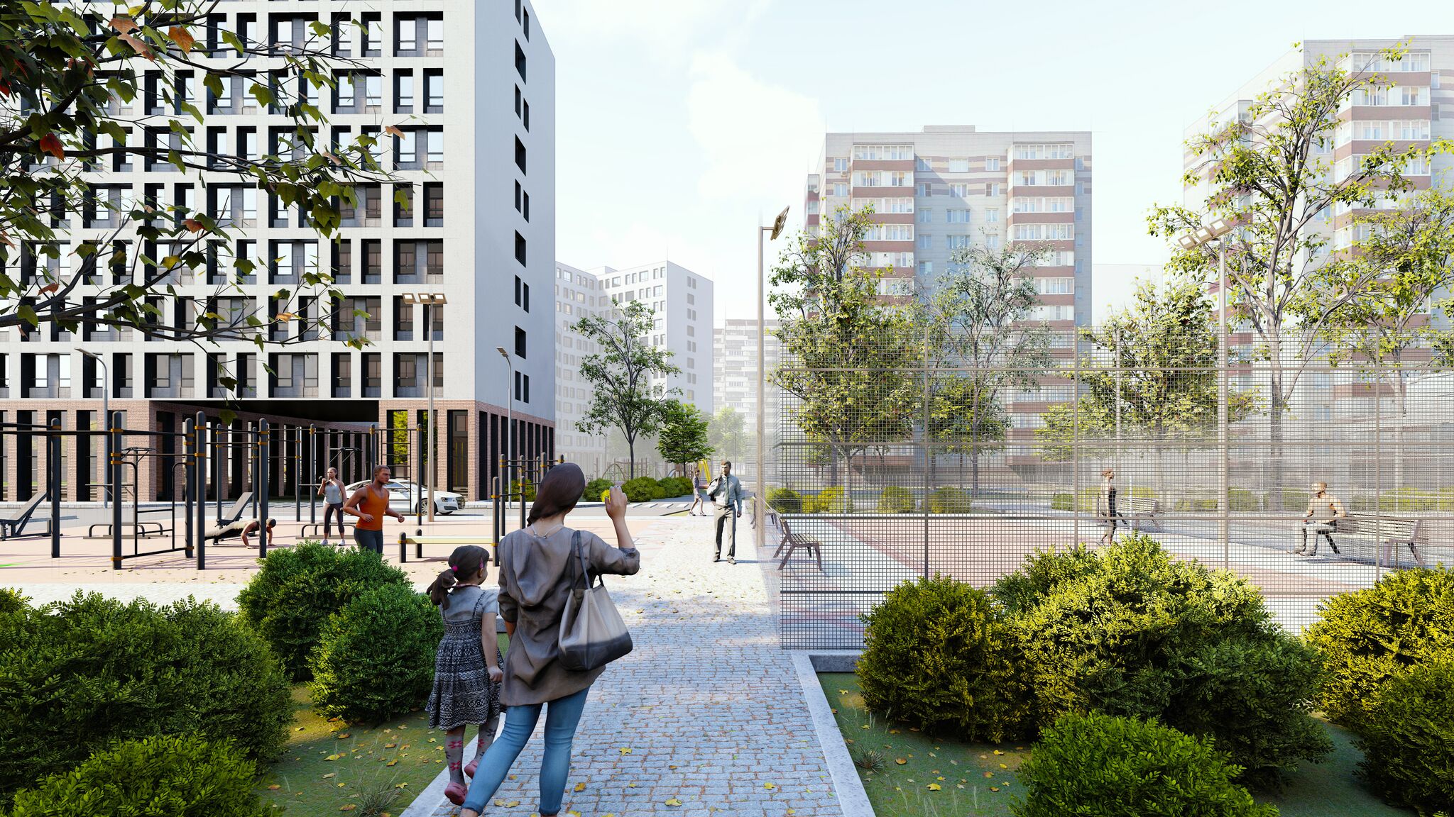 московская область жк новокрасково. комфортную жилую среду. комфортную жилую среду. улица лесная 18 микрогород в лесу. томск усова благоустройство.