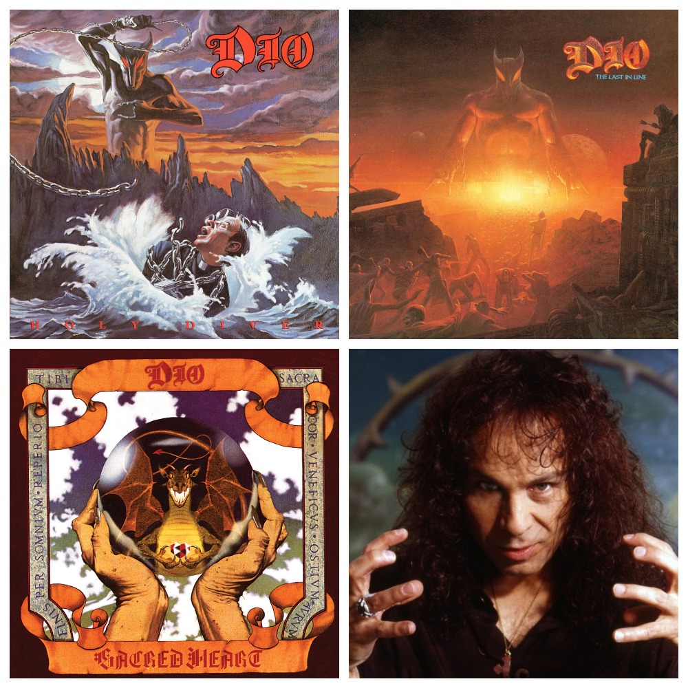 DIO Holy Diver, The Last in Line, Sacred Heart