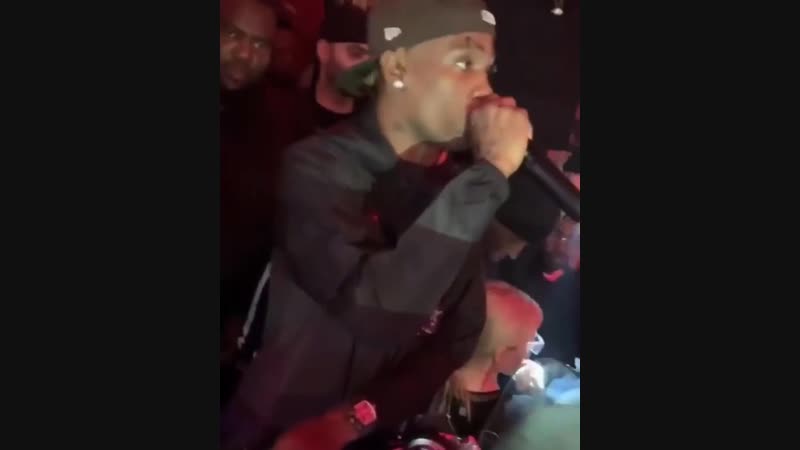 Travis Scott djing at Poppy’s
