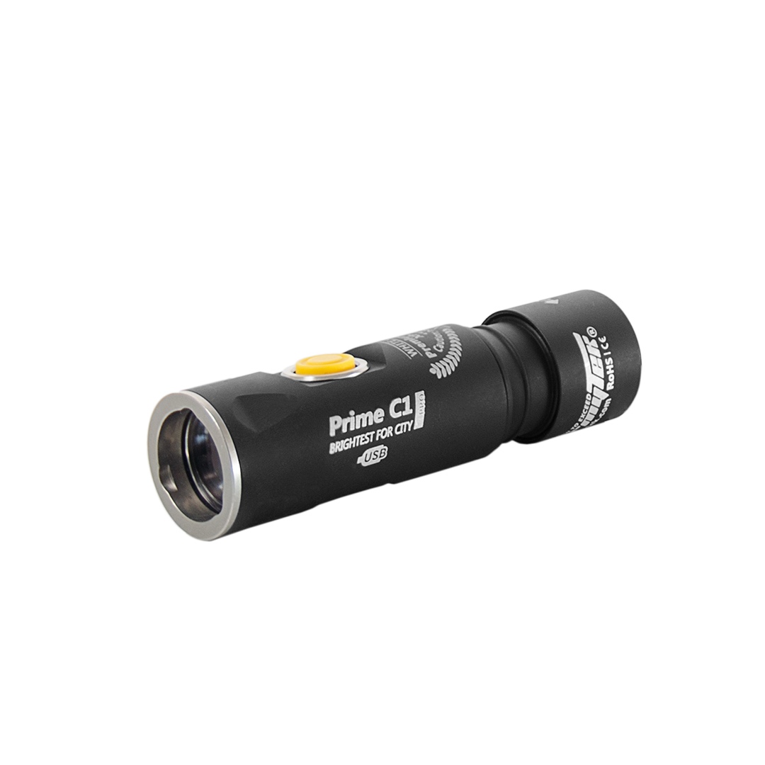 Prime C1 Pro XP-L Magnet USB (белый свет) + 18350 Li-Ion