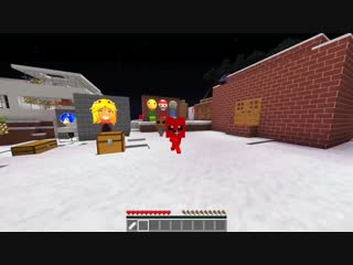 ЖЕЛЕЙНЫЙ МИШКА и ГРЕННИ ПОСАДИЛИ в ТЮРЬМУ СОНИК 2 в МАЙНКРАФТ! мультик майнкрафт нуб