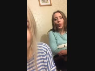 Вечерние развлечения троих подружек (перископ/periscope)