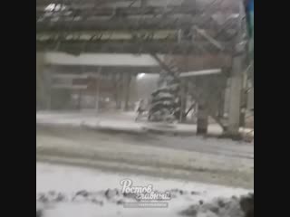 Снегопад в Ростове 20.11.2018 Ростов-на-Дону Главный