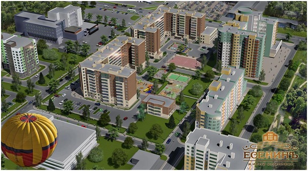 ЖК Есенин в Рязани от СК Фаворит