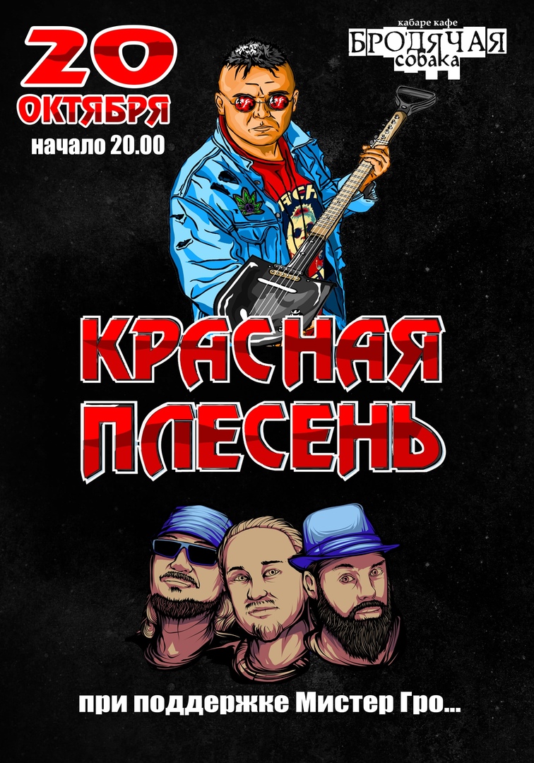 Афиша Новосибирск Красная Плесень / 20 октября / Новосибирск