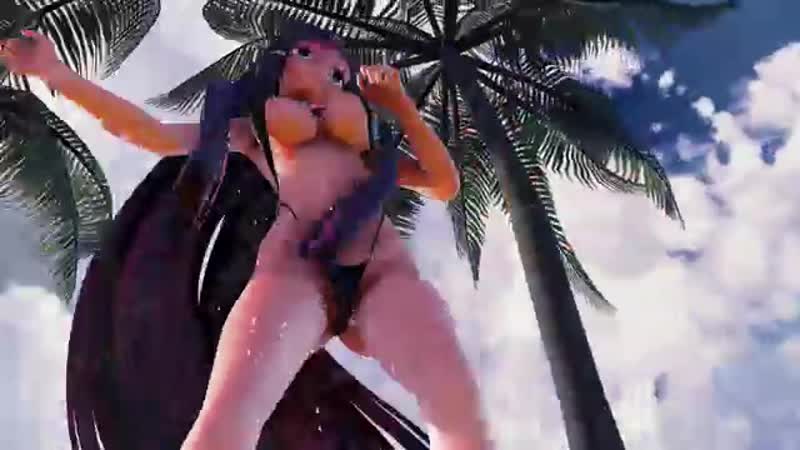 【MMD萌王EX】康熙さん&ラムセスさんの白雨に競艶~撫子色ハート 4K