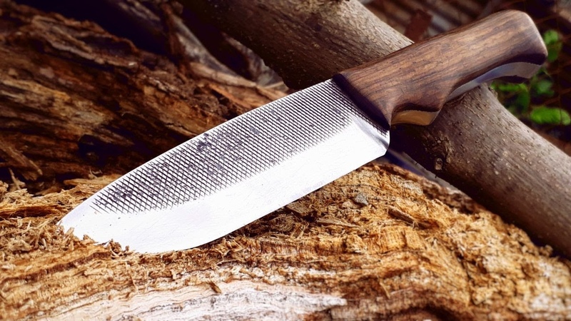 COMO HACER un CUCHILLO con una LIMA
