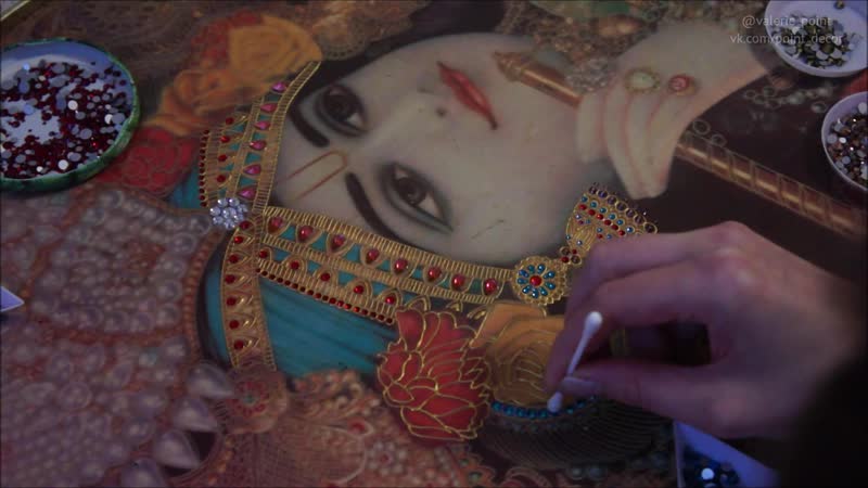 Krishna Art by Valerie_point