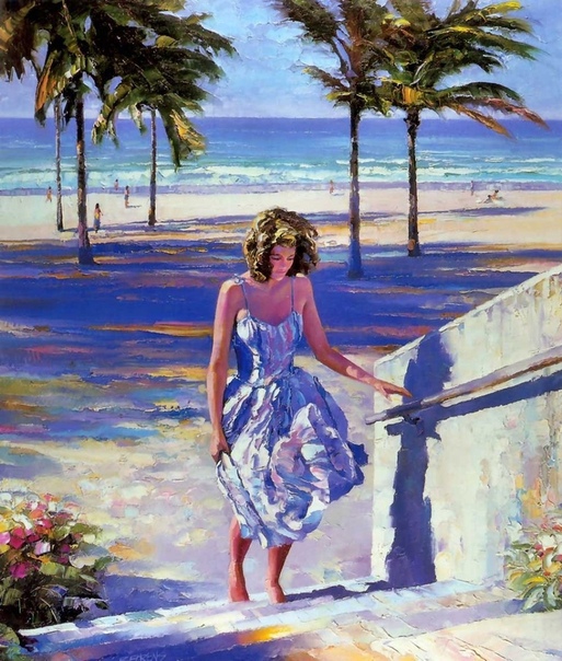 Говард Беренс (Howard Behrens) — американский художник-живописец, которого заслуженно именуют Моне XXI века. И он чуть ли не единственный в своем роде, кто создает шедевры с помощью техники
