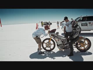 Бонни - русский рекорд на соляном озере. Discovery Channel Россия