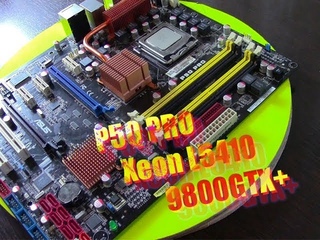 Бомж сборка 2019 Asus P5Q PRO Xeon L5410 9800GTX+ Тесты в играх CSGO WoT Dota2 Warface