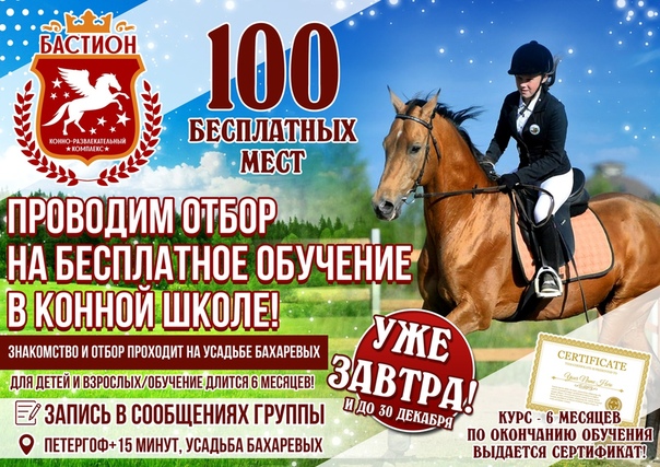 Фото: Дорогие друзья и соседи   <br>Мы приглашаем всех желающих в возрасте от 4 до 50 лет в Конную Школу 